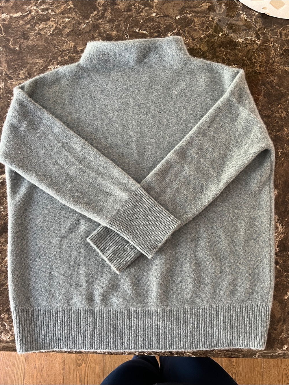 Vince light blue Turtleneck cashmere Sweater